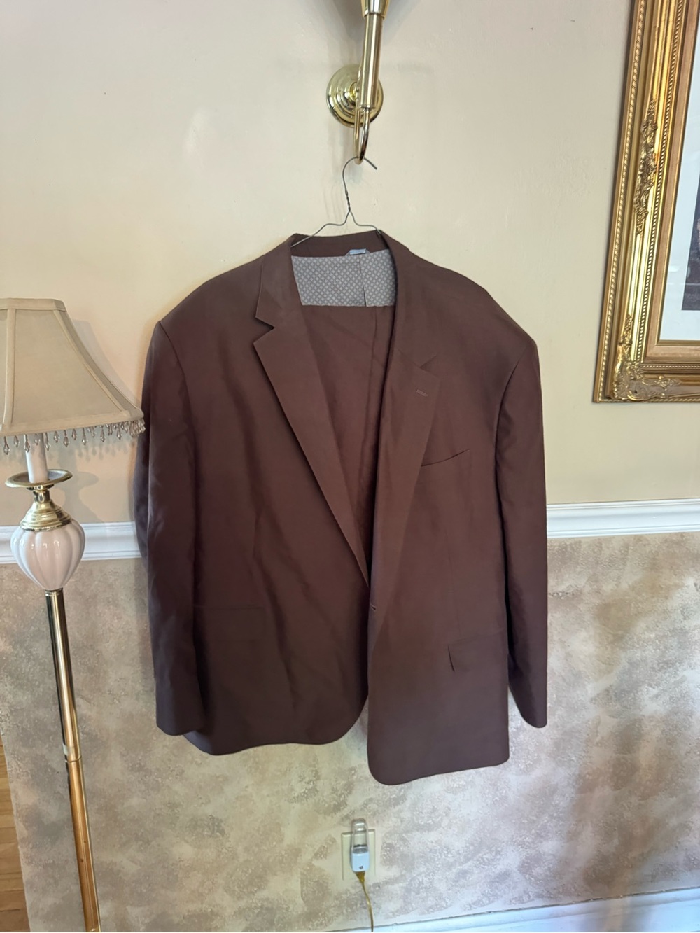 Men's Brown Suit